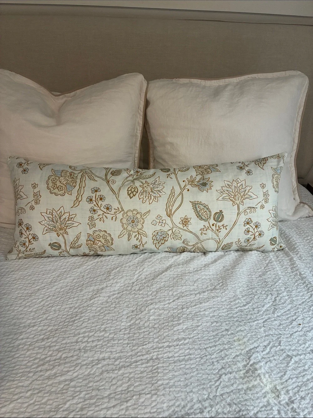 Spoonflower custom made pillow cover -NEW